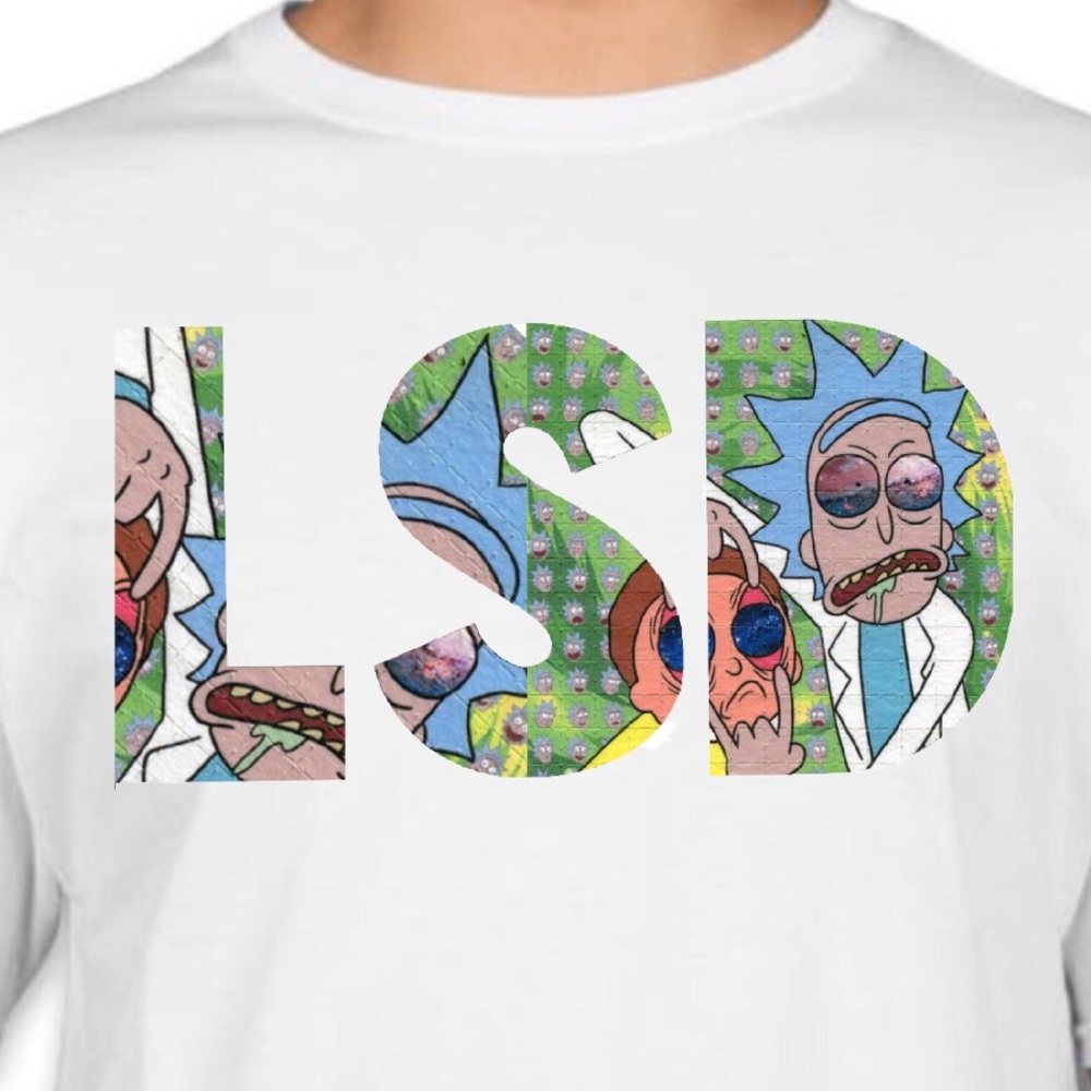 Lsd printed tee.